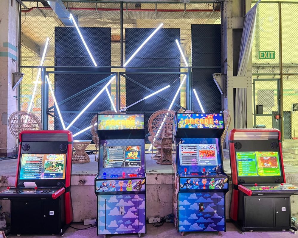 Arcade Game Machines for Rent Singapore | Event Guru