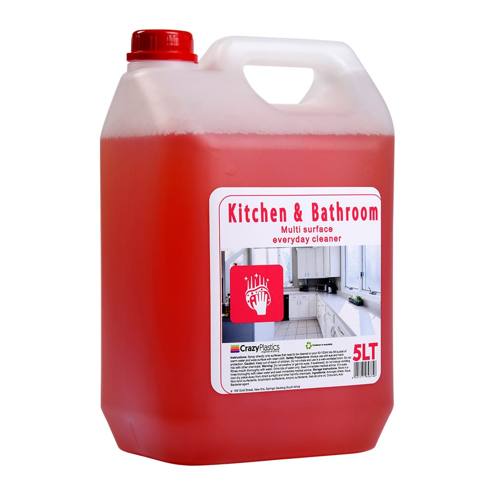 5lt Kitchen and Bathroom Cleaner - Crazy Express | Quick, easy, same-day delivery