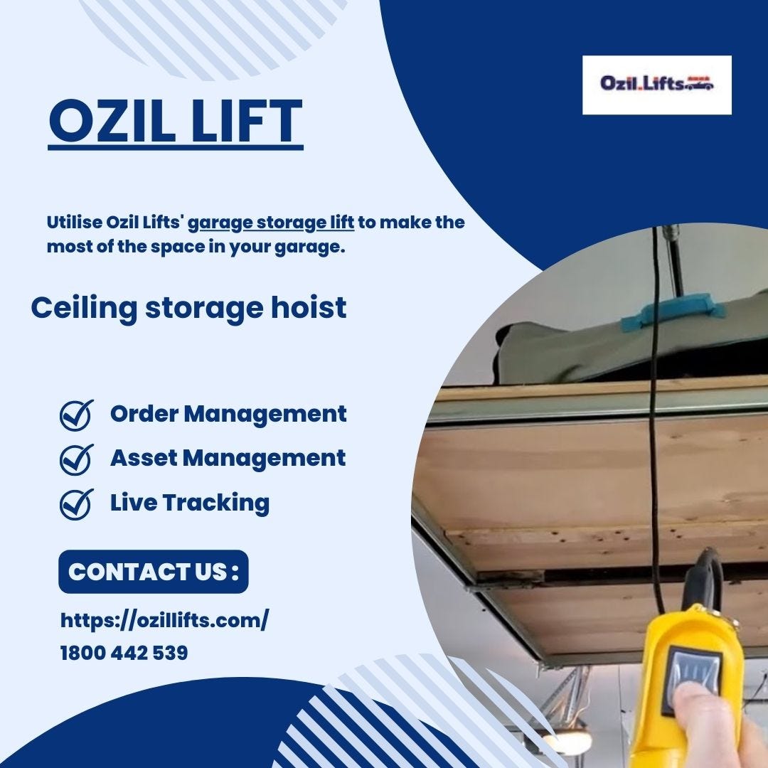 The Ultimate Guide to Ceiling Storage Hoist | by Ozillifts | Jul, 2024 | Medium