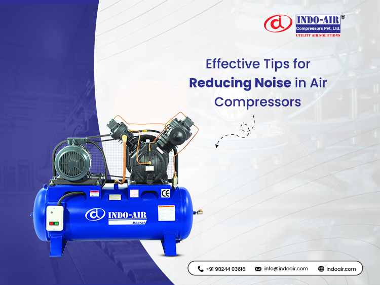 Simple tips to reduce the noise of air compressors