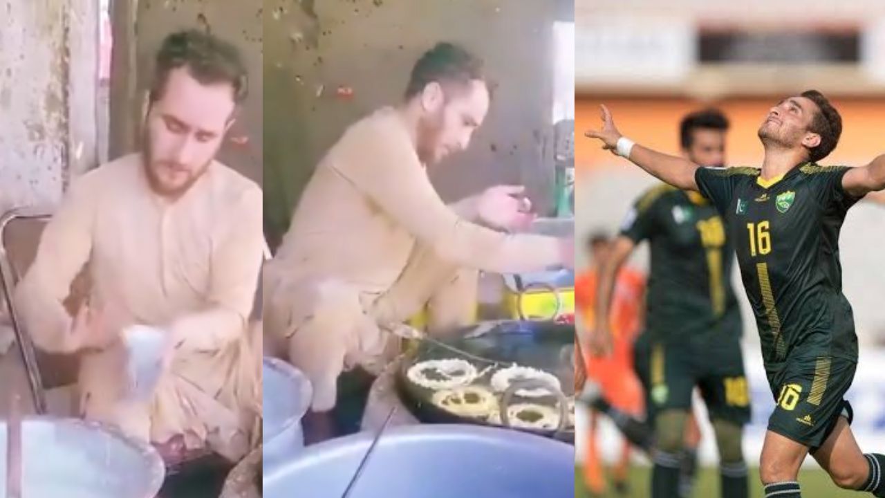 Pakistan में खेलों की बदहाली: फुटबॉलर मुहम्मद रियाज़ को करना पड़ रहा है जलेबी बेचने का काम!