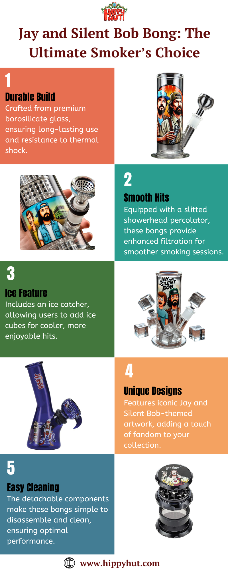 Jay and Silent Bob Bongs Durable, Smooth, and Easy to Use