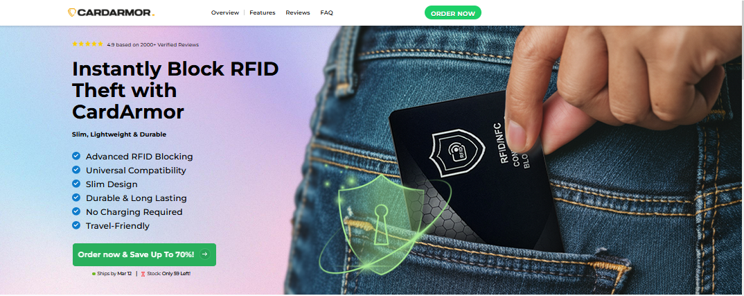 Card Armor Reviews - Best RFID Protection For Credit Cards!