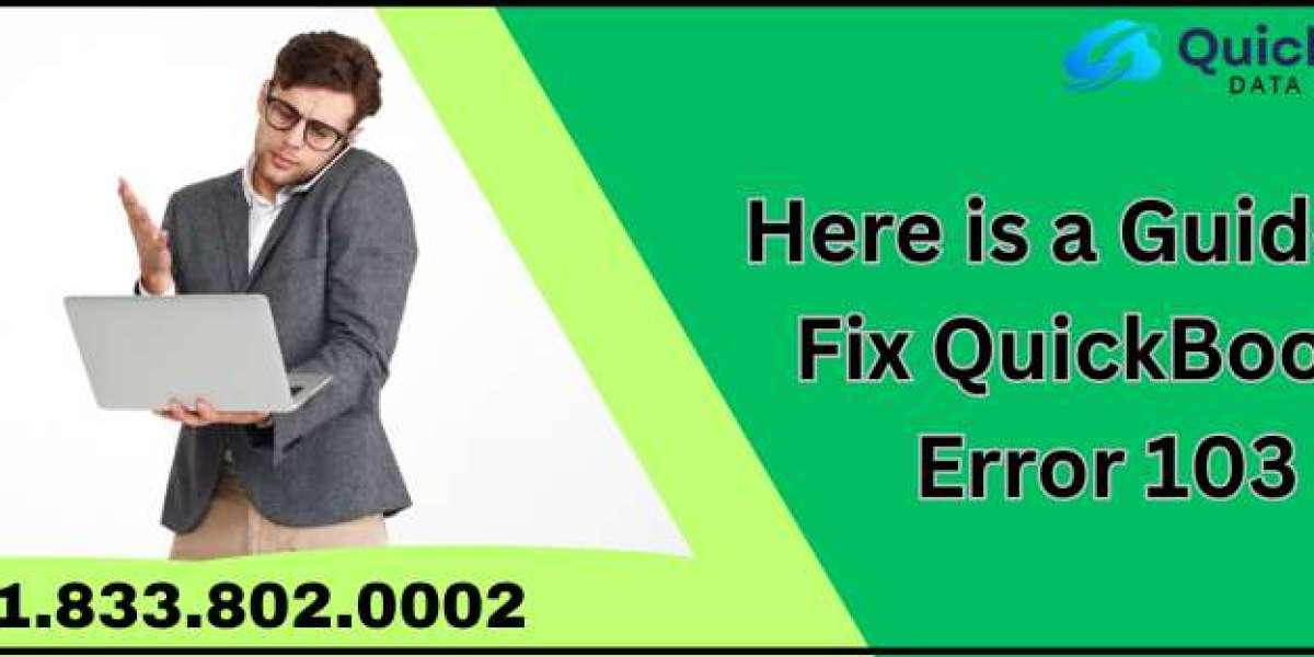 Here is a Guide to Fix QuickBooks Error 103