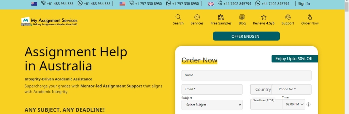 My Assignment Services Cover Image