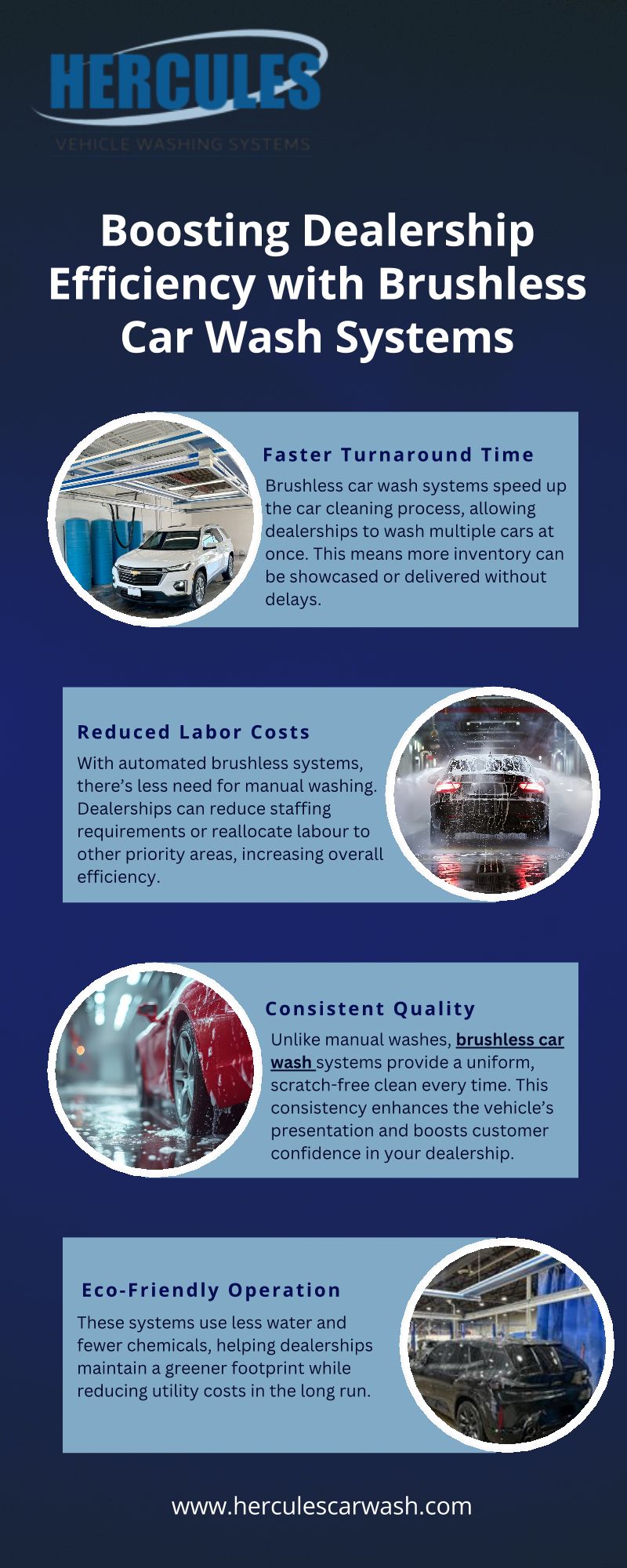 Boosting Dealership Efficiency With Brushless Car Wash Systems