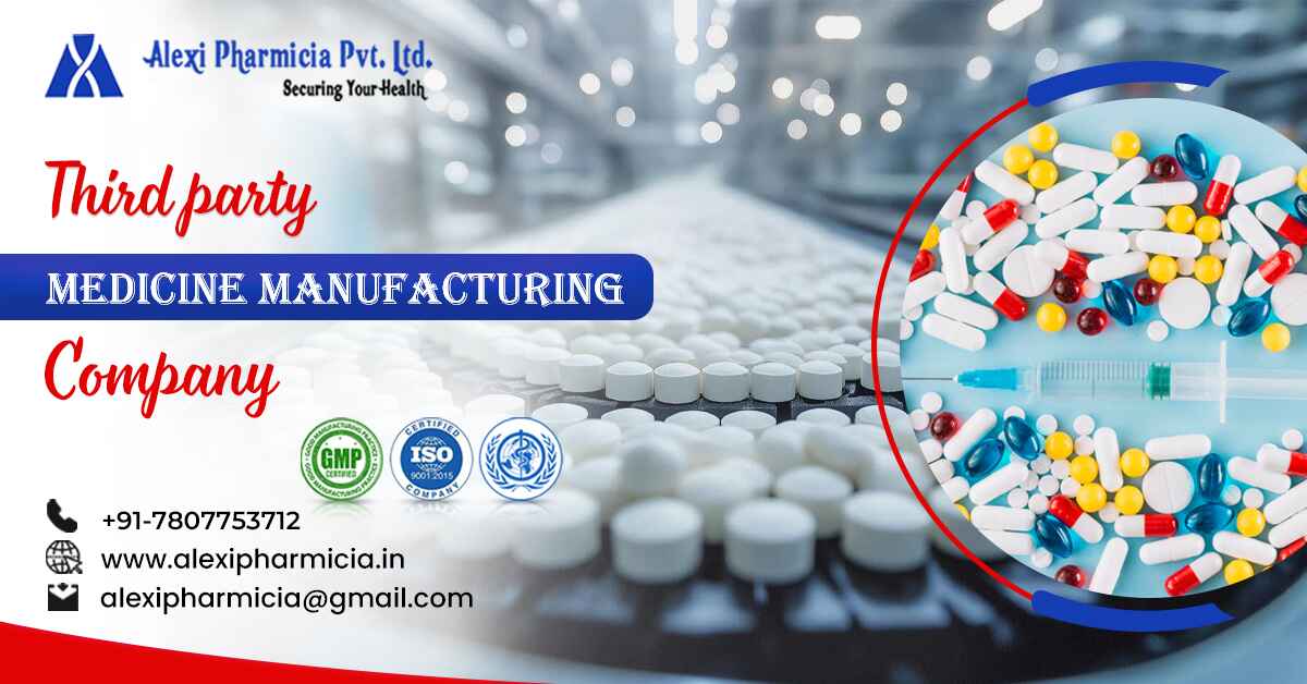 Top #1 Third Party Medicine Manufacturing Company - Alexi pharmicia