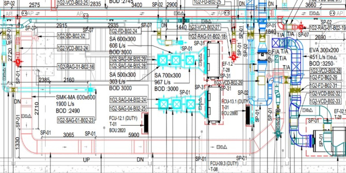 How HVAC Duct Shop Drawing Services Improve BIM Coordination
