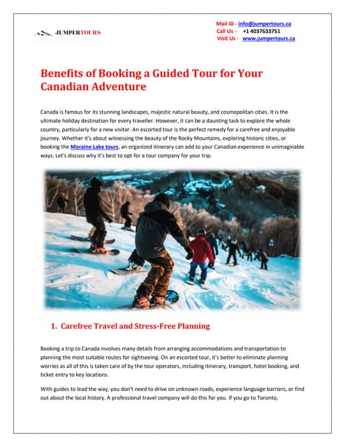 Benefits of Booking a Guided Tour for Your Canadian Adventure.pdf