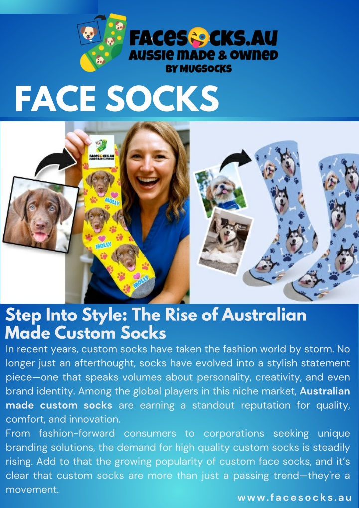 PPT - Step Into Style: The Rise of Australian Made Custom Socks PowerPoint Presentation - ID:14130898