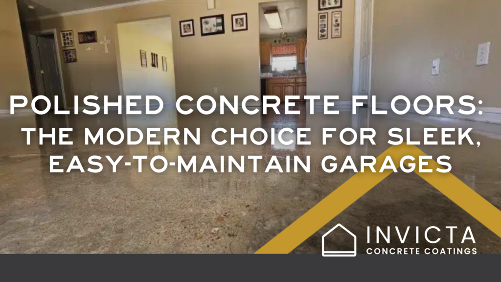 Polished Concrete Floors for Your Garage | Invicta Coatings