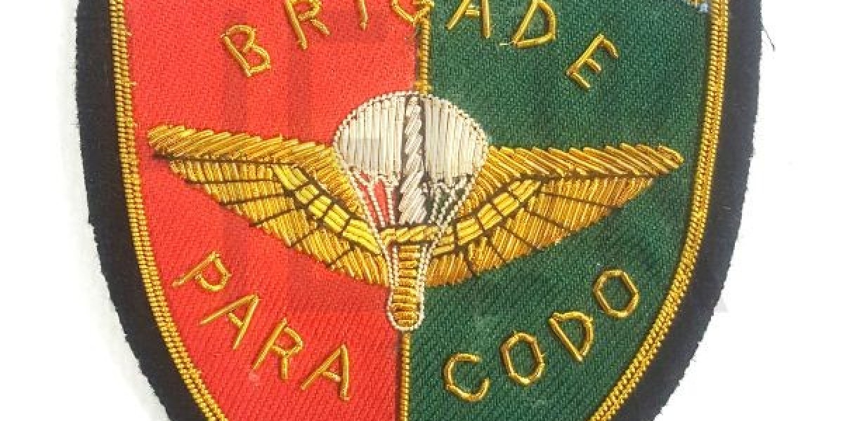 The Belgium Brigade Para Codo Bullion Badge: A Symbol of Honour and Tradition