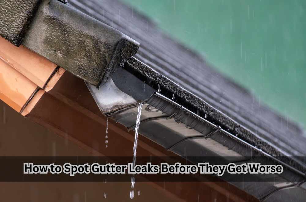 How to Spot Gutter Leaks Before They Get Worse