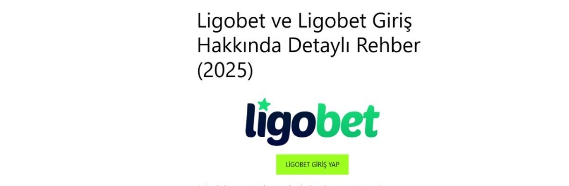 Ligobet giris Cover Image