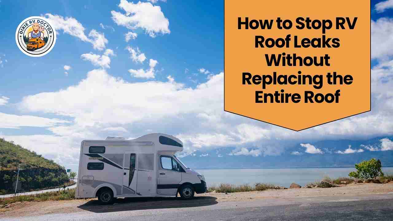 How to Stop RV Roof Leaks Without Replacing the Roof