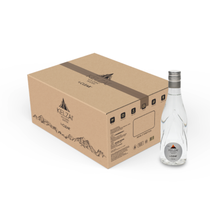 Buy Premium Sparkling Water 750ml Glass Bottles | Naturally Alkaline Water | Natural Mineral Water | sparkling water bottle | Kelzai volcanic water