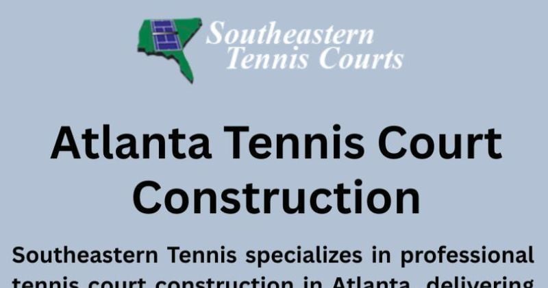 Atlanta Tennis Court Construction