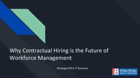 Why Contractual Hiring is the Future of Workforce Management For businesses looking to maintain efficiency while keeping costs... – @shrservices on Tumblr