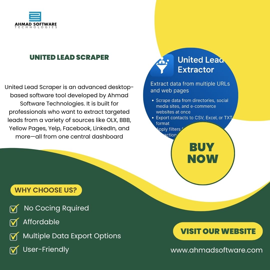 The Best Tool for Digital Marketers: United Lead Scraper - AtoAllinks