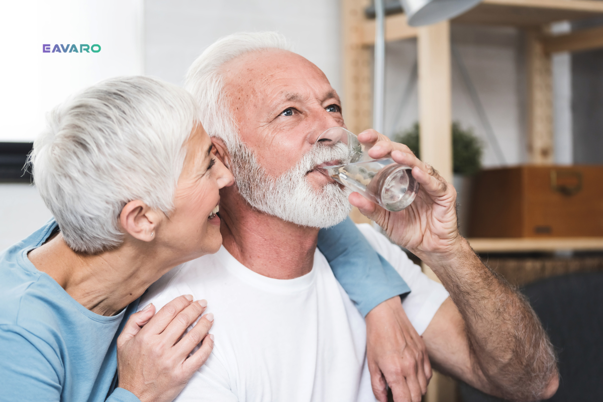 Hydrogen water benefits for seniors, anti-aging hydration