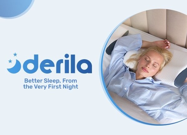 Derila Memory Foam Pillow 2025 - The Best Sleep Apnea Pillows for Neck Pain!