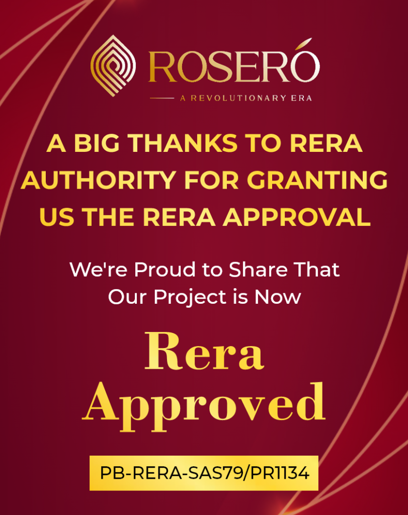 Luxury 3 BHK Flats in Zirakpur – Rosero Elena