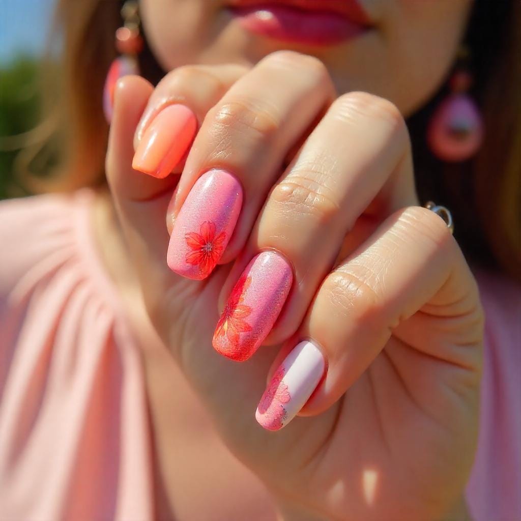 Aeron Mathers Reveals Must-Have Summer Nails 2025 - Aeron Simeon Mathers - Medium