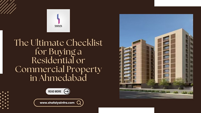 Checklist for Buying Residential & Commercial Property in Ahmedabad