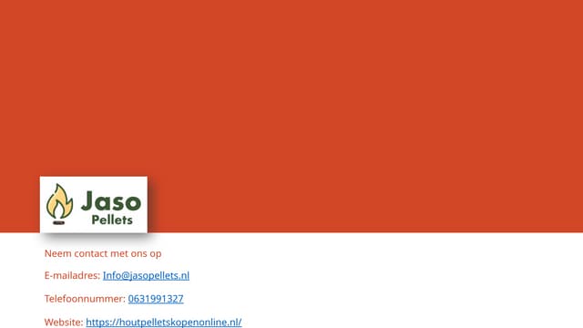 Pellets voor pelletkachels – perfecte pellets voor uw kachel.pptx