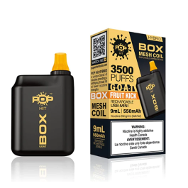 Pop Hybrid Box G.O.A.T – 3500 Puff Rechargeable 5 Pack