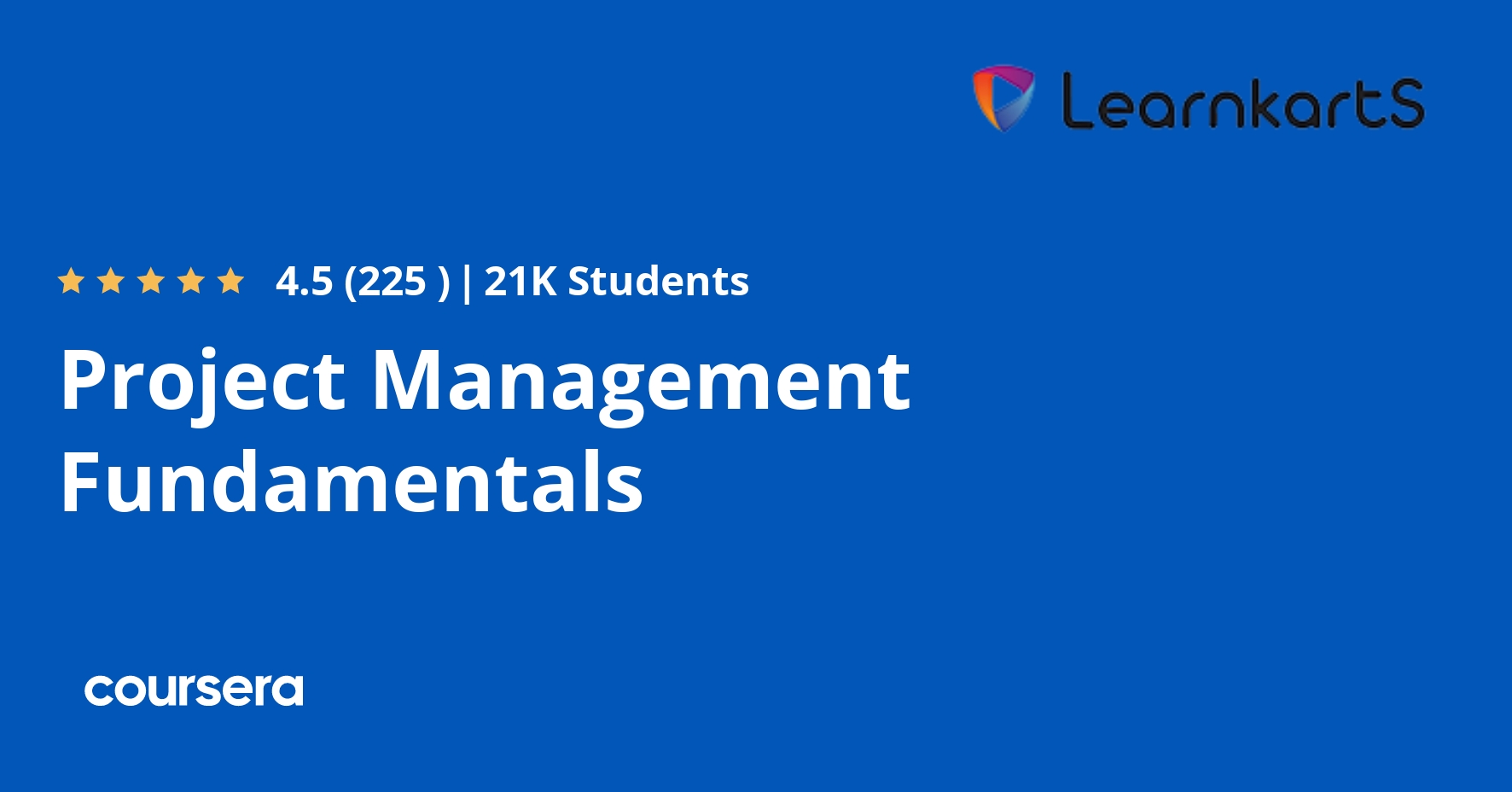 Project Management Fundamentals | Coursera