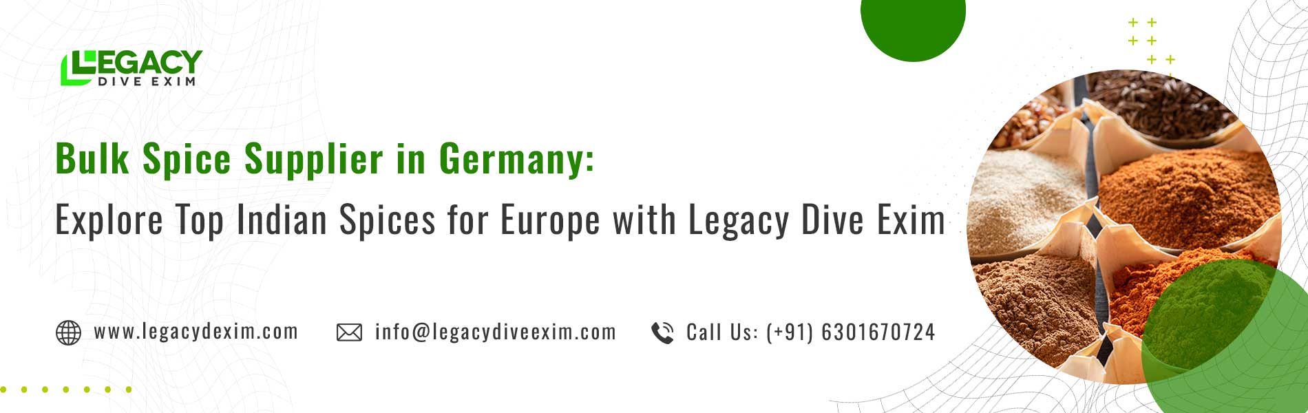 Bulk Spice Supplier, Wholesale Spices in Germany, Top Indian Spices for Europe
