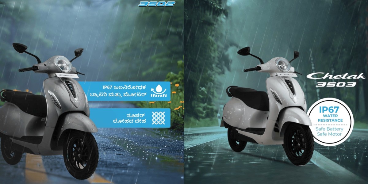 Chetak 3502 & 3503 The Electric Scooters Built for Indian Monsoons