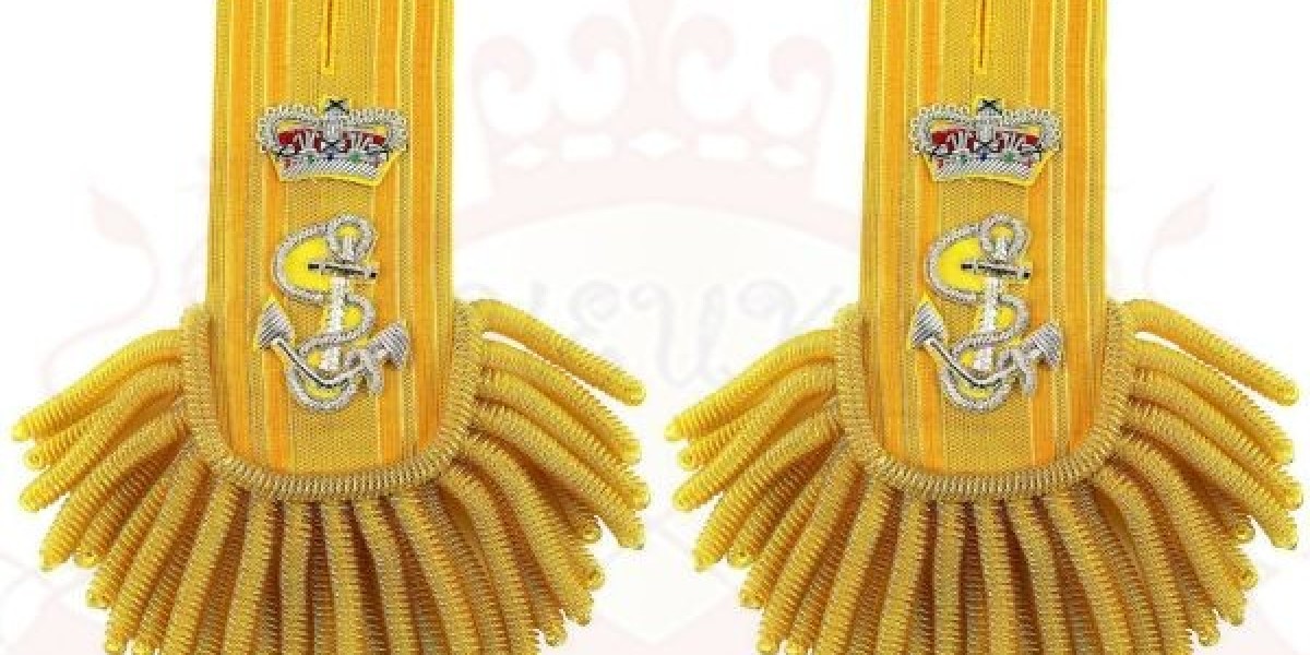 Tradition in Gold – The Royal Navy Captain Epaulette from the 1812 Regulations