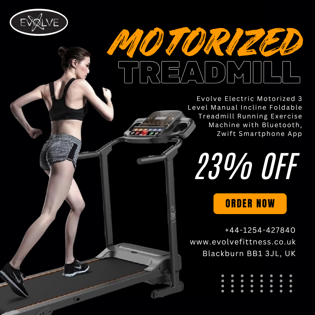 Top Benefits of the Electric Treadmill for Home & Office Workouts – EVOLVE FITTNESS UK