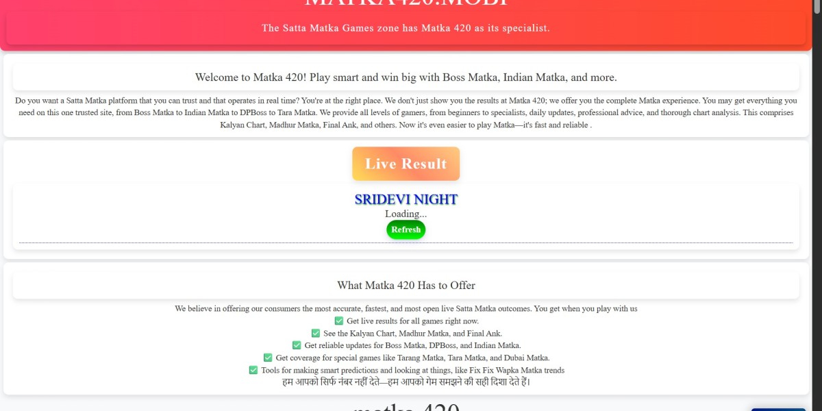 Tara Matka, Matka 420 – Your Ultimate Guide to the Game