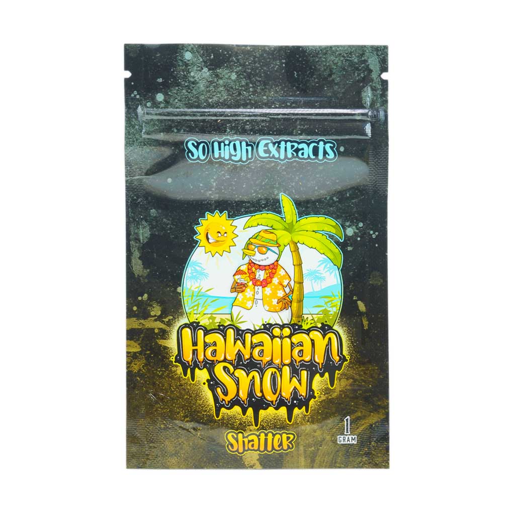 Buy So High Extracts Premium Shatter - Hawaiian Snow Online - BudExpressNOW