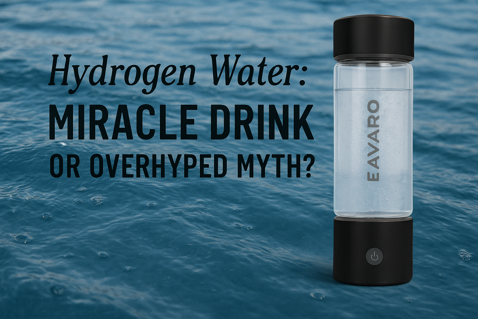 Hydrogen Water: Miracle Health Drink or Overhyped Myth?