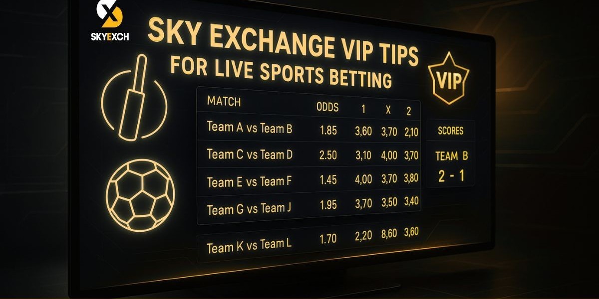 Sky Exchange VIP Tips for Live Sports Betting