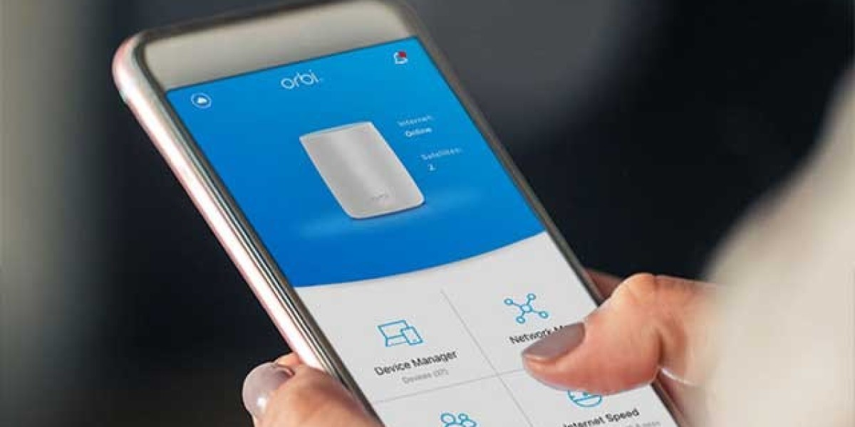 Setting Up The Orbi Router Using Its App
