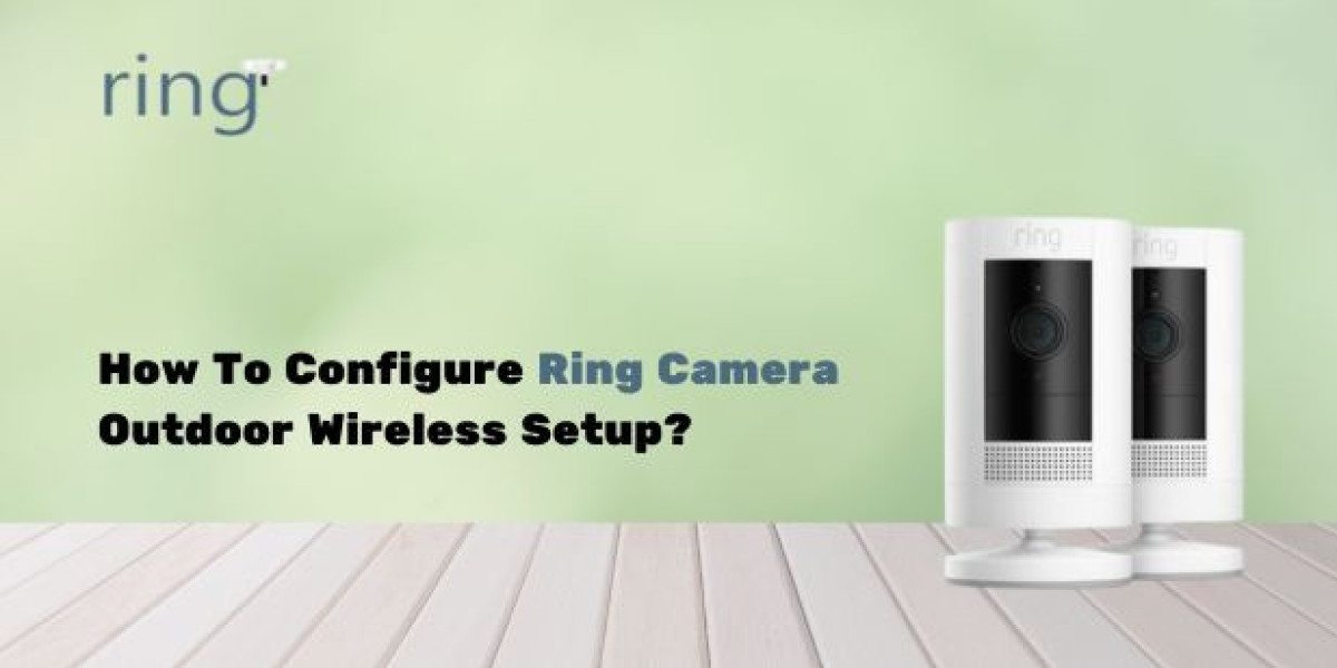 How To Configure Ring Camera Outdoor Wireless Setup?