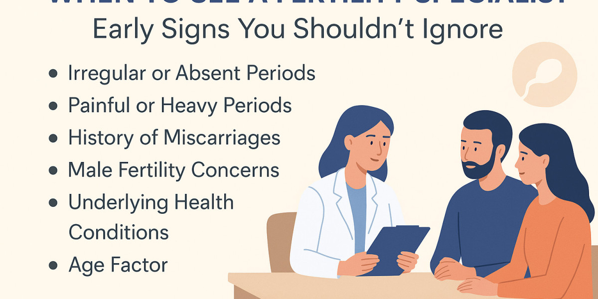 When to See a Fertility Specialist: Early Signs You Shouldn’t Ignore
