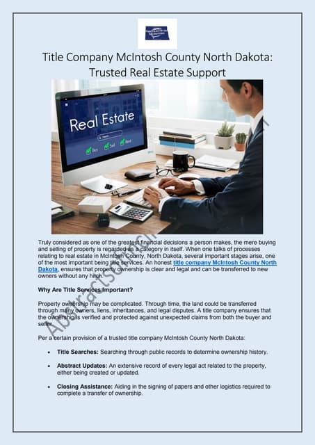McIntosh County ND Title Company Reliable Real Estate Services.pdf