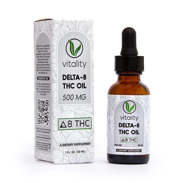 Delta 8 THC Tincture Online – Vitality CBD