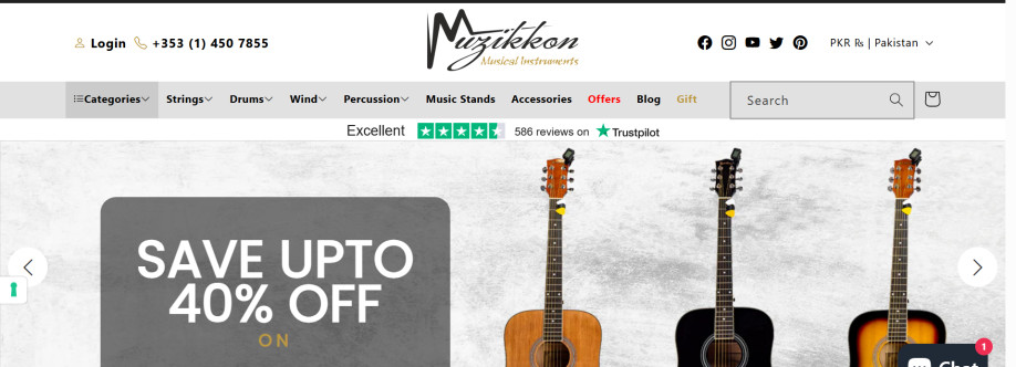 Muzikkon Irish Music Store Cover Image
