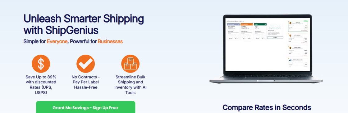 ShipGenius LLC Cover Image