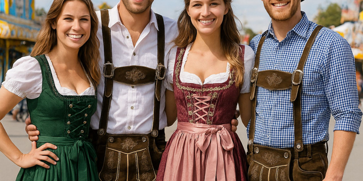 Celebrate Heritage in Style with Womens Dirndl and Where to Buy Lederhosen from eLederhosen