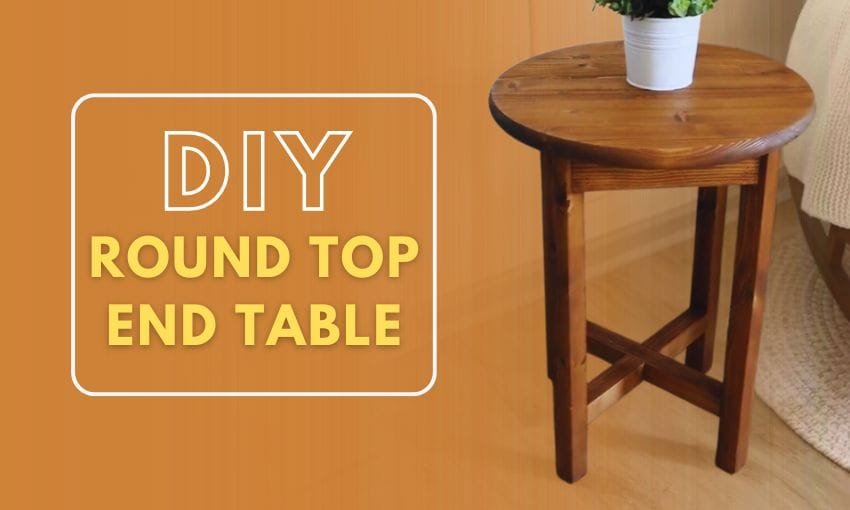 DIY Round Top End Table Plans: Create Your Own Design