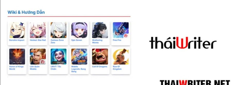 Thái Writer Hướng dẫn chơi game và Wiki hàng Cover Image