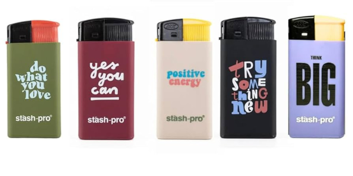 Stash Pro Windproof Lighter | Refillable Metal Design